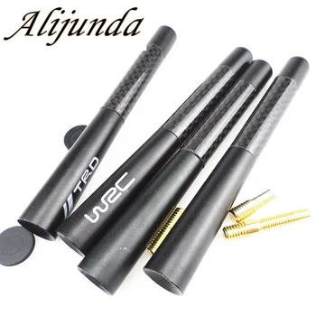 

Delicate Black Fiber Carbon Short Antenna Radio Car Aerial Antenna For Audi all series Q3 Q5 SQ5 Q7 A1 A3 S3 A4 A4L A6L A7 S6