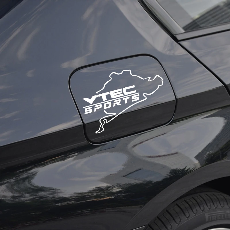 Логотип VTEC эмблема для стайлинга автомобиля крышка топливного бака наклейка Honda