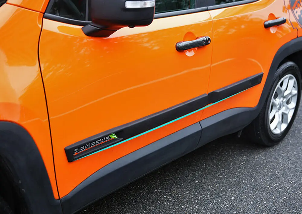 Для JEEP Renegade- черная боковая панель Nerf Защитная Накладка на порог