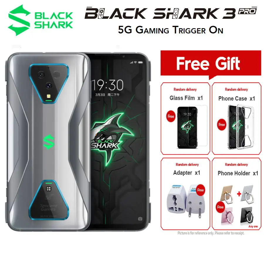 Global Version Xiaomi Black Shark 3 Pro 5G Gaming Smartphone 12GB 256GB Snapdragon 865 5000mAh 7.1 Global Version Xiaomi Black Shark 3 Pro 5G Gaming Smartphone 12GB 256GB Snapdragon 865 5000mAh 7.1