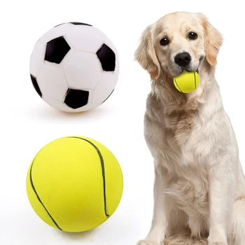 

1pcs Diameter 6cm Squeaky Pet Dog Ball Toys for Small Dogs Rubber Chew Puppy Toy Dog Stuff Dogs Toys Pets brinquedo cachorro