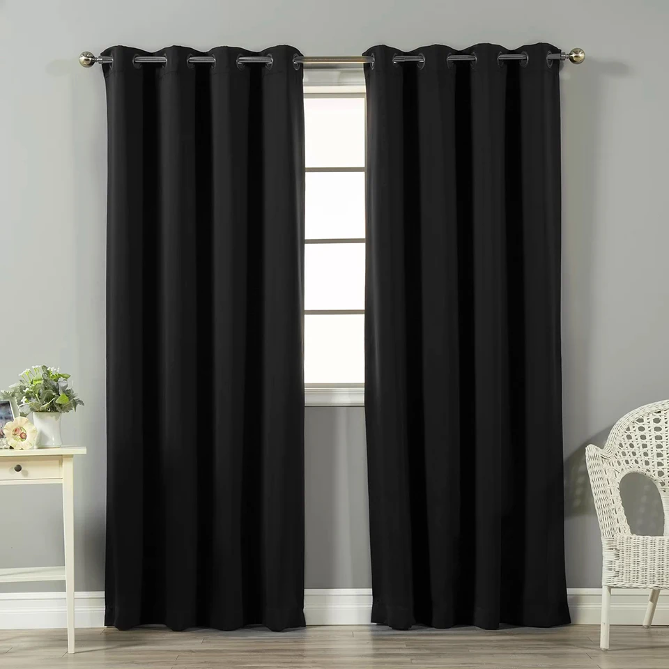 Window Blackout Curtains in the Living Room Hall Luxury Shading Bedroom Curtains Drapes Ready Made Cortinas Rideaux Door Blinds