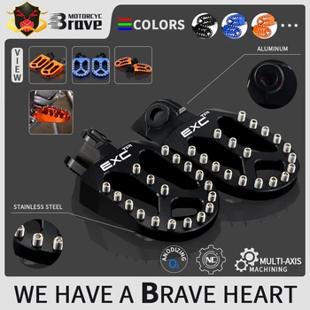 

For KTM 150EXC TPI 250EXC TPI 300 EXCTPI 300 250 EXC SixDays TPI Motorbike CNC Footpeg Foot Pegs Footrests Pedals