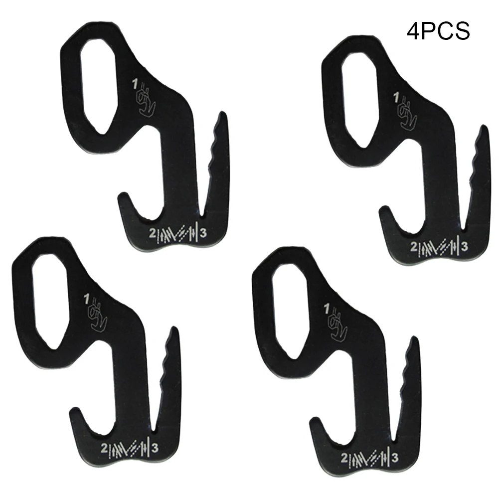 

4pcs 9 Shape Tent Rope Buckles Puller Tightener Canopy Stopper Outdoor Camping Cord Fixing Tools Tent Accessories