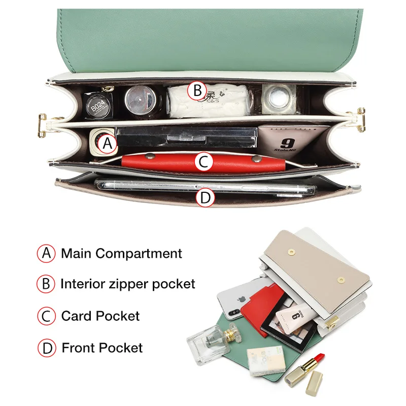 FOXER панельная сумка на плечо, Женская Роскошная Сумка через плечо из спилка, стильная Высококачественная сумка-мессенджер, кошелек для леди 954039F