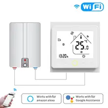 Умный WiFi приложение дистанционное управление контроль температуры Лер термостат для газового котла умный термостат сенсорный экран умный дом