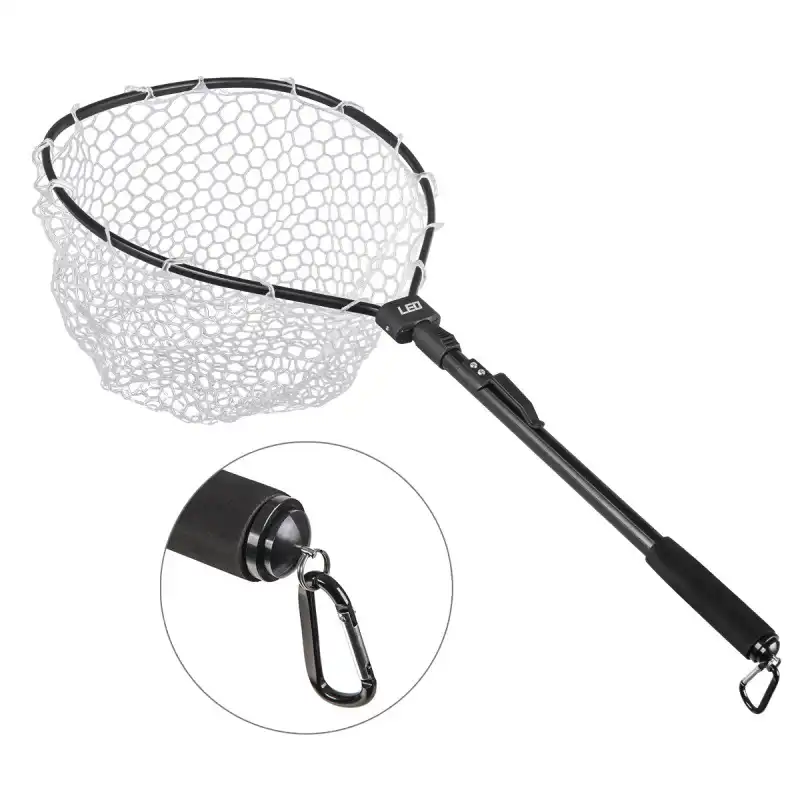 folding trout landing net