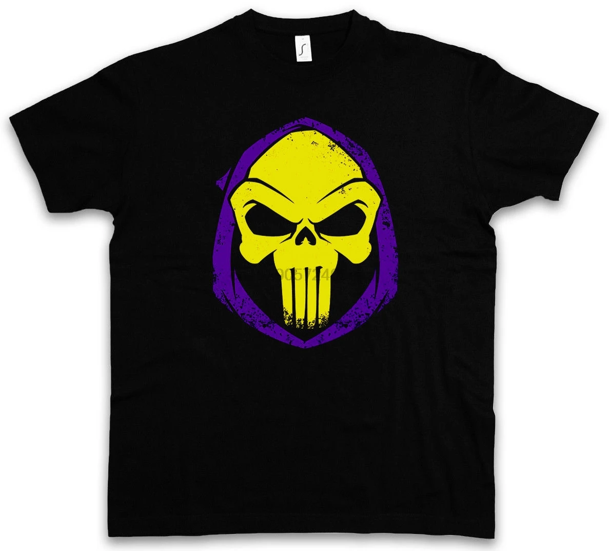 

PUNISHOR T-SHIRT Master of Skull Punisher the Skeletor MOTU Comic Universe Men Short Sleeves T Shirt top tee