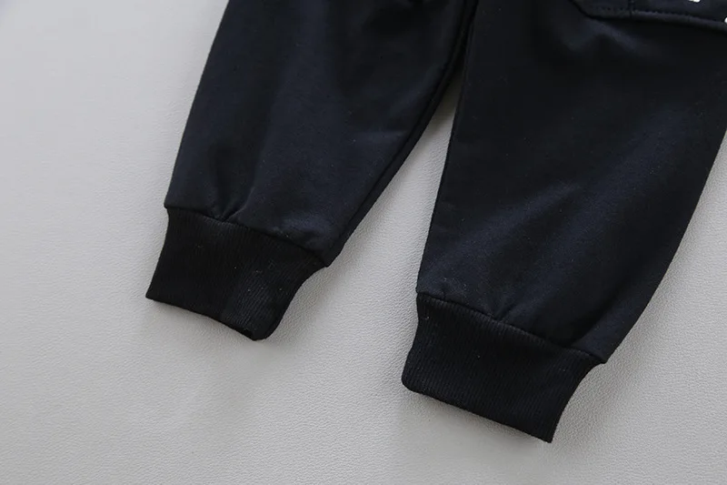 Spring Autumn Children Outing Clothes Baby Boy Cartoon T Shirt Denim Coat Pants 3Pcs/sets Infant Kids Fashion Toddler Tracksuits