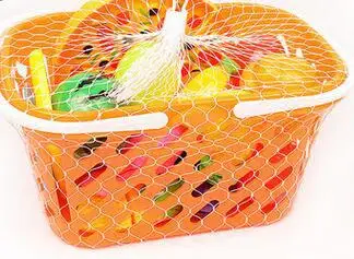24pcs orange Kuulee пластиковая имитация фруктов и овощей Кухня детская игрушка фруктовый магазин украшения - Цвет: 24pcs orange