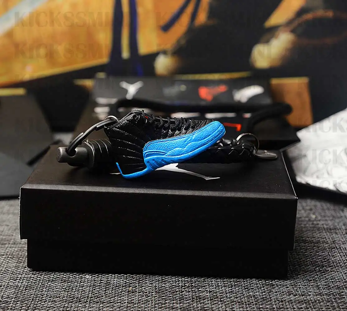 Дропшиппинг индивидуальность DIY Air Jordan Generation AIR JORDAN12 стерео 3D мини-кроссовки фигурный брелок для подарка