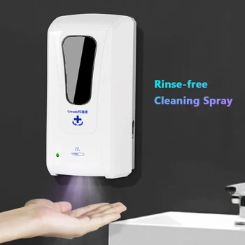 

1000ml Automatic Soap Dispenser 3 Type Dispenser Spray Wall Mounted Soap Dispenser with Infrared Sensor Touchless Dispenser