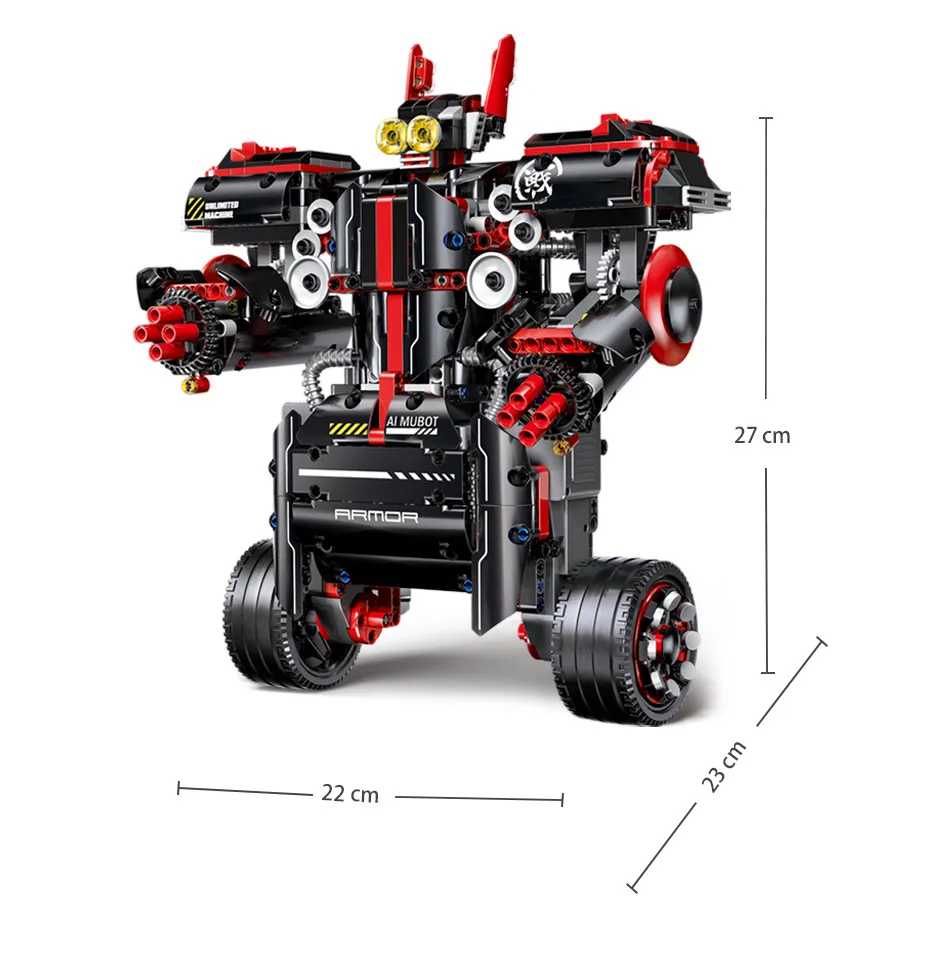 Новое приложение управление телефоном+ Голосовое управление робот Technic RC робот модель строительные блоки кирпичи игрушки для детей 806 шт кирпичи