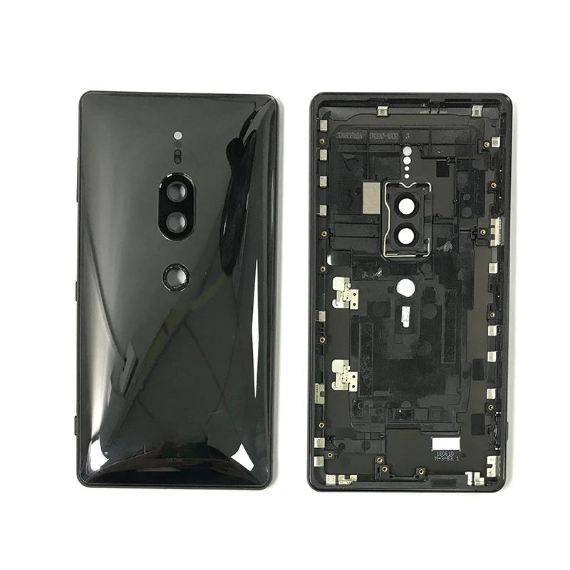 Задняя крышка батарейного отсека, чехол с боковой клавишей питания+ Кнопка громкости для sony Xperia XZ2 Premium H8166 Dual SIM 4G