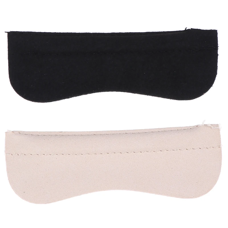 1 Pair Soft Fiber Back Heel Pads for High Heel Shoes Grip Adhesive Liner Foot Care Cushion Insert Pads Insoles