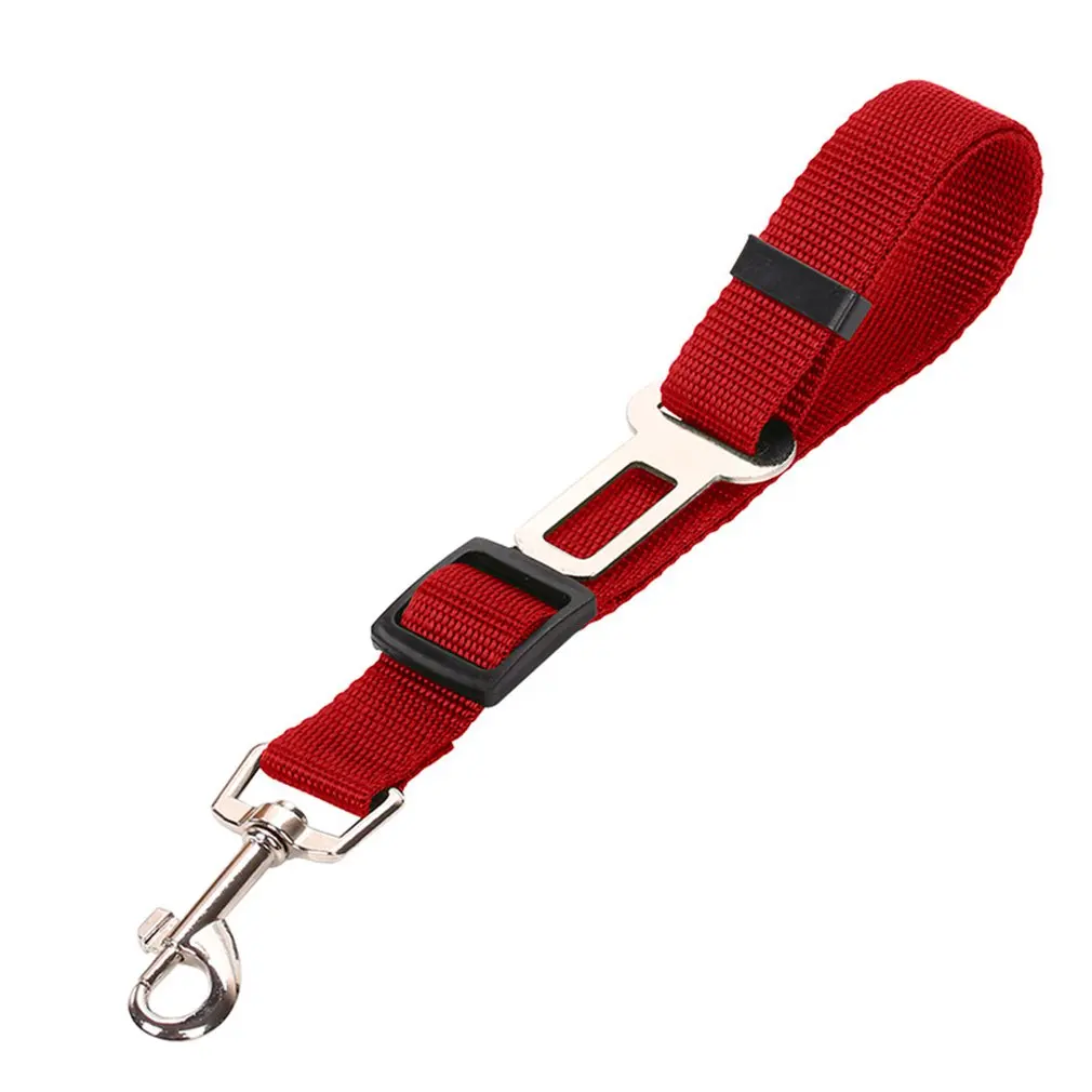 

Seatbelt Harness Leash Clip Pet Dog Car Belt Security Keep Your Dog Safe When Drives Universal Nylon Dog Seat Belt