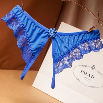 

Lace Up Hollow Sexy Pantie Female lingerieUnderwear Intimates G-String Briefs Comfortable Lingerie Soft Lace Straps Girl Panties