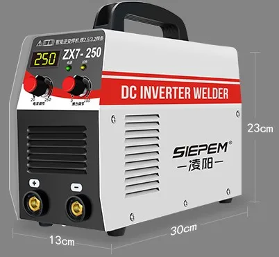 

ZX7-250 200V household Electric Welding Machine Portable Digital Display Inverter Plastic-welder Weld Equipment