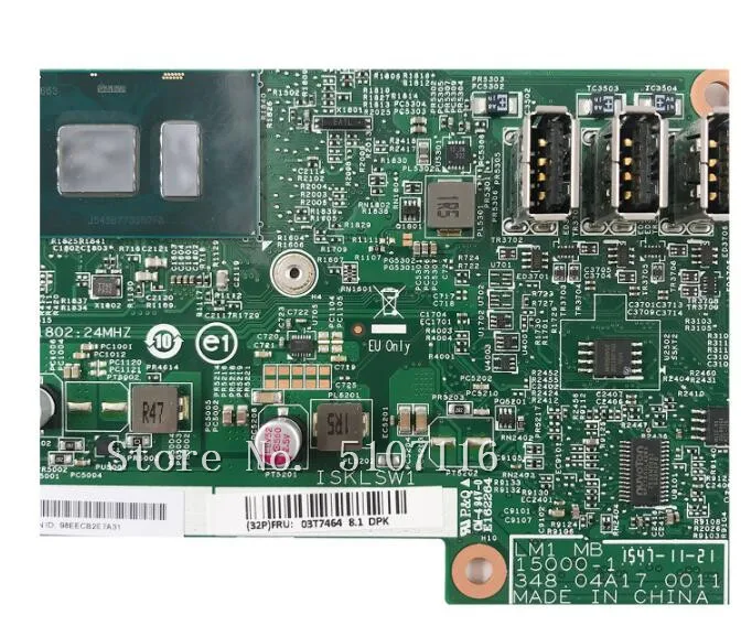 Высококачественная настольная материнская плата для thinkцентр X1 03T7464 LM1 MB 15000-1 все-в-одном материнская плата будет испытания перед отправкой
