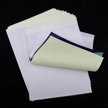 

15Sheet Tattoo Transfer Paper 4 Layers Carbon Tracking Papier Thermal Transfer Papier For Tattoo Supplies Free Shipping