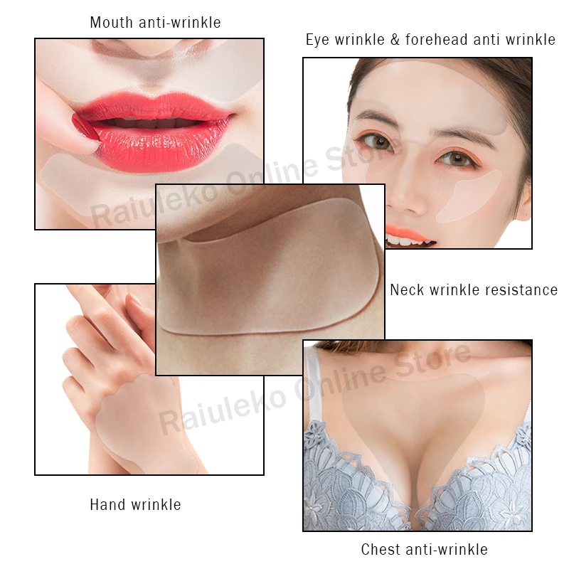 Новая многоразовая треугольная накладка на грудь против морщин мягкая