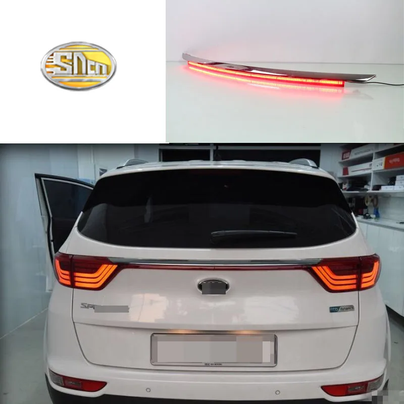 Задний бампер задний фонарь для Kia KX5 Sportage IV (QL) 2016 2017 2018 2019 Красный Светодиодный