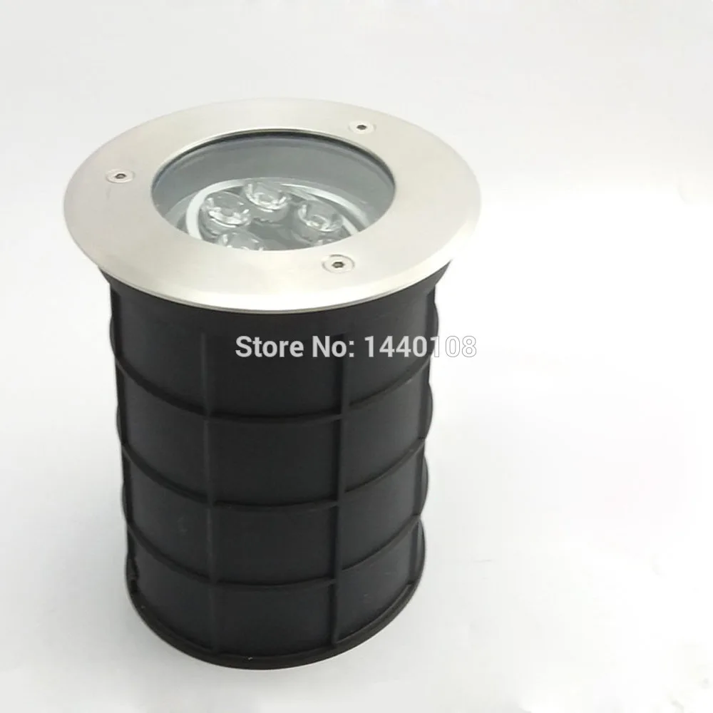 (3 шт./лот) 6 Вт IP68 светодио дный подземных Lamp12V AC85 ~ 265 В затемнения, похоронен/Inground 3 года гарантии открытый/сад