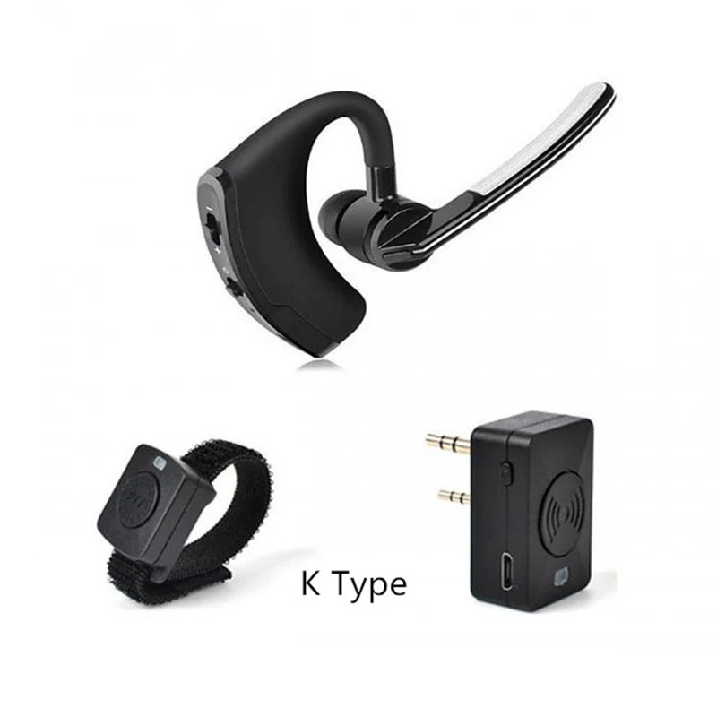 Беспроводная портативная рация Bluetooth гарнитура наушник для Motorola KENWOOD Baofeng UV 5R 82