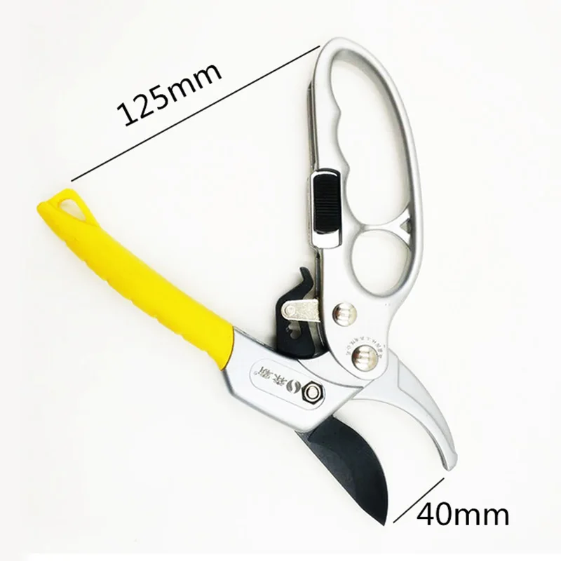 Garden-Pruning-Shears-High-Carbon-Steel-Gardening-Plant-Scissor-Plant-Grass-Brush-Cutter-Branch-Pruner-Trimmer