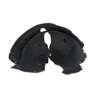 

Tire Insulation Cotton Customized for Tesla Model 3 Car Front Wheel Soundproof Cotton Mat Soundproof Protective Pad (Black) 2Pcs