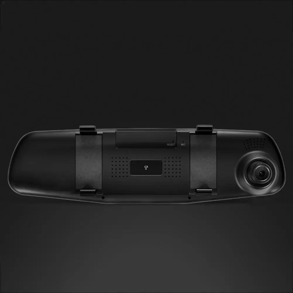 Автомобильный видеорегистратор Камера с двойным объективом 4,3 дюйма TFT 1080P высокой четкости экран вождения рекордер ночного видения циклическая запись g-сенсор