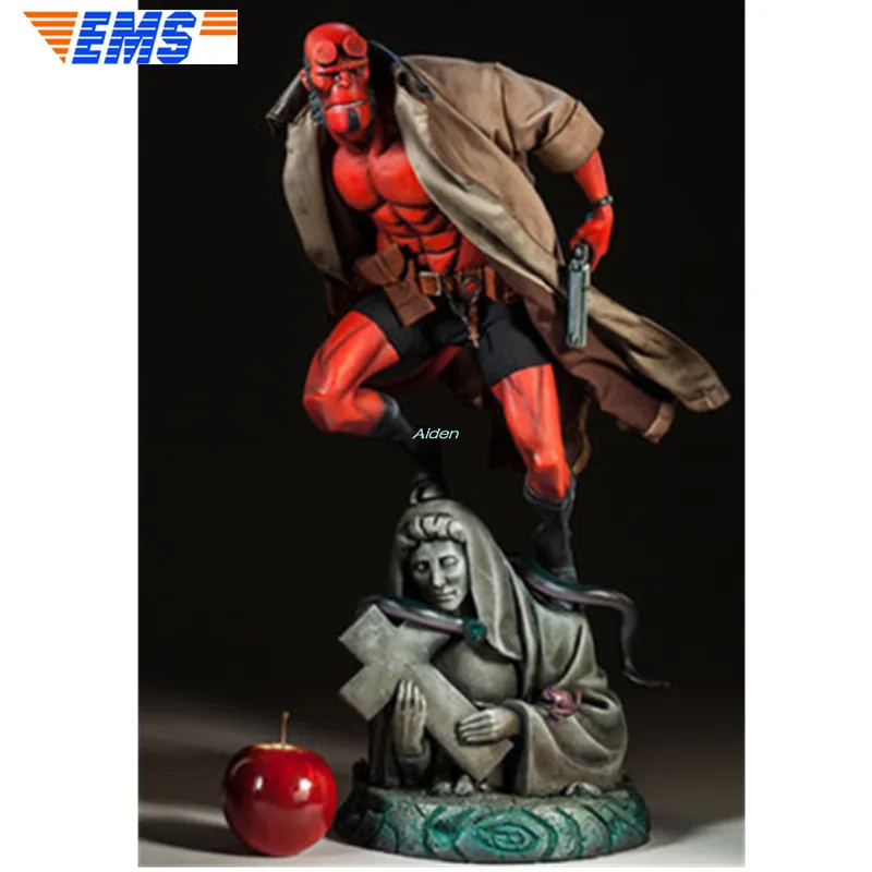 23 "SS 300252 статуя сатана сын бюст Hellboy полноразмерный портрет PF серии Смола действие Коллекционная модель игрушечная коробка 58 см Z2253