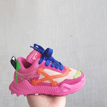 

2020 Spring Kids Sneakers Fashion Children Running Shoes Breathable Anti-Slip Boys Girl Sport Shoes Chaussure Enfant