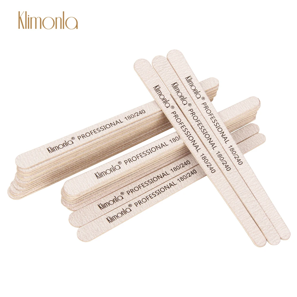 

20Pcs/Lot Gray Nail Buffer File Professional Nails File 180/240 Grit Sandpaper Block Buffer Stick UV Gel Polishing Care Files
