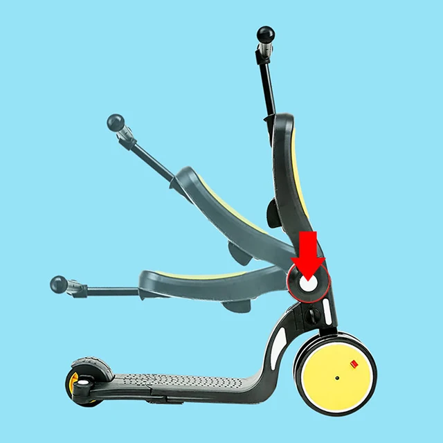 IMBABY Children Scooter Tricycle Infant 5 In 1 6