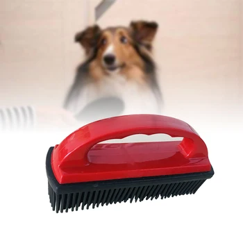 

Portable Pet Brush Bathing Massage Comb Remover Shower Cats Silicone Dog Grooming Cleaning Tool Trimming Soft Hair Shedding Spa