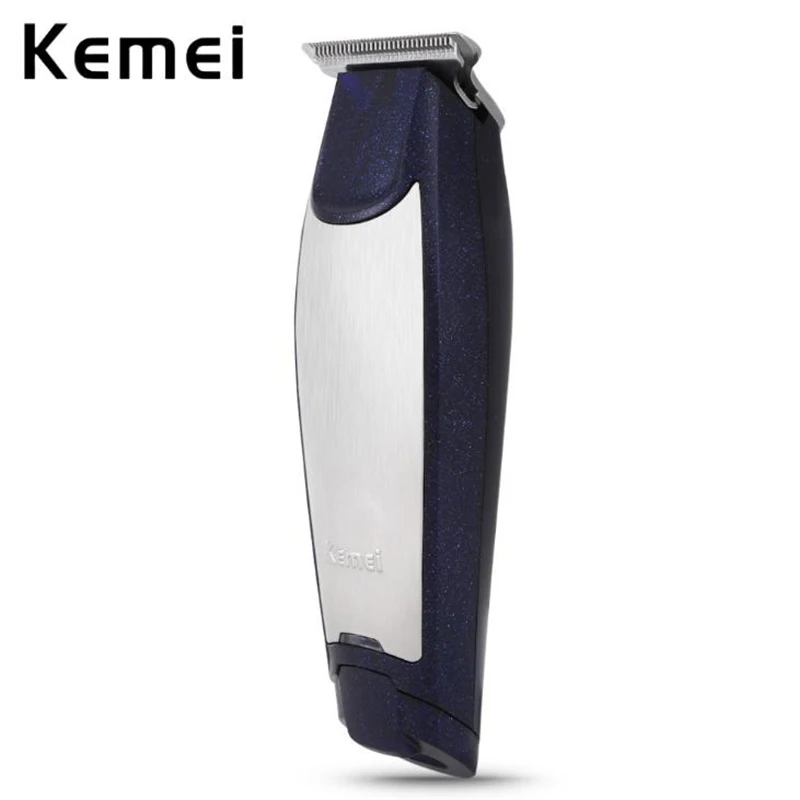Kemei-5021 триммер для бороды, электрическая машинка для стрижки волос, перезаряжаемая бритва, Парикмахерская Машинка для стрижки волос, бритвенный станок для мужчин - Цвет: US PLUG