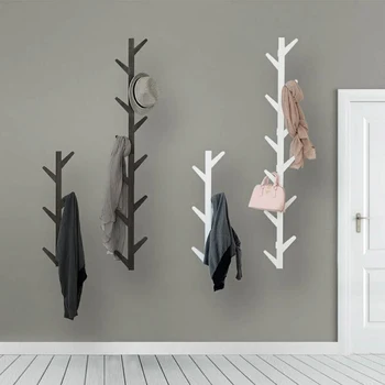 

Hang clothes hanger after entering the door wall hanging clothes hook in the bedroom wall
