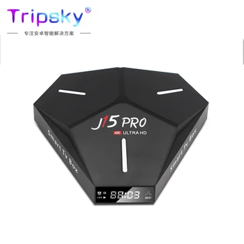 

Smart Android 9.0 Set Top TV Box 4K USB 3.0 J15 PRO Set Box 4K Ultra HD Google Play IPTV for Netflix with Voice Remote 5G wifi