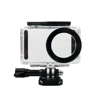 

6 In 1 Camera Accessories Kit Waterproof Case+Side Protect Frame+Silicone Case+Lens Cover Case For Xiaomi Mi Jia Mini 4K Cam