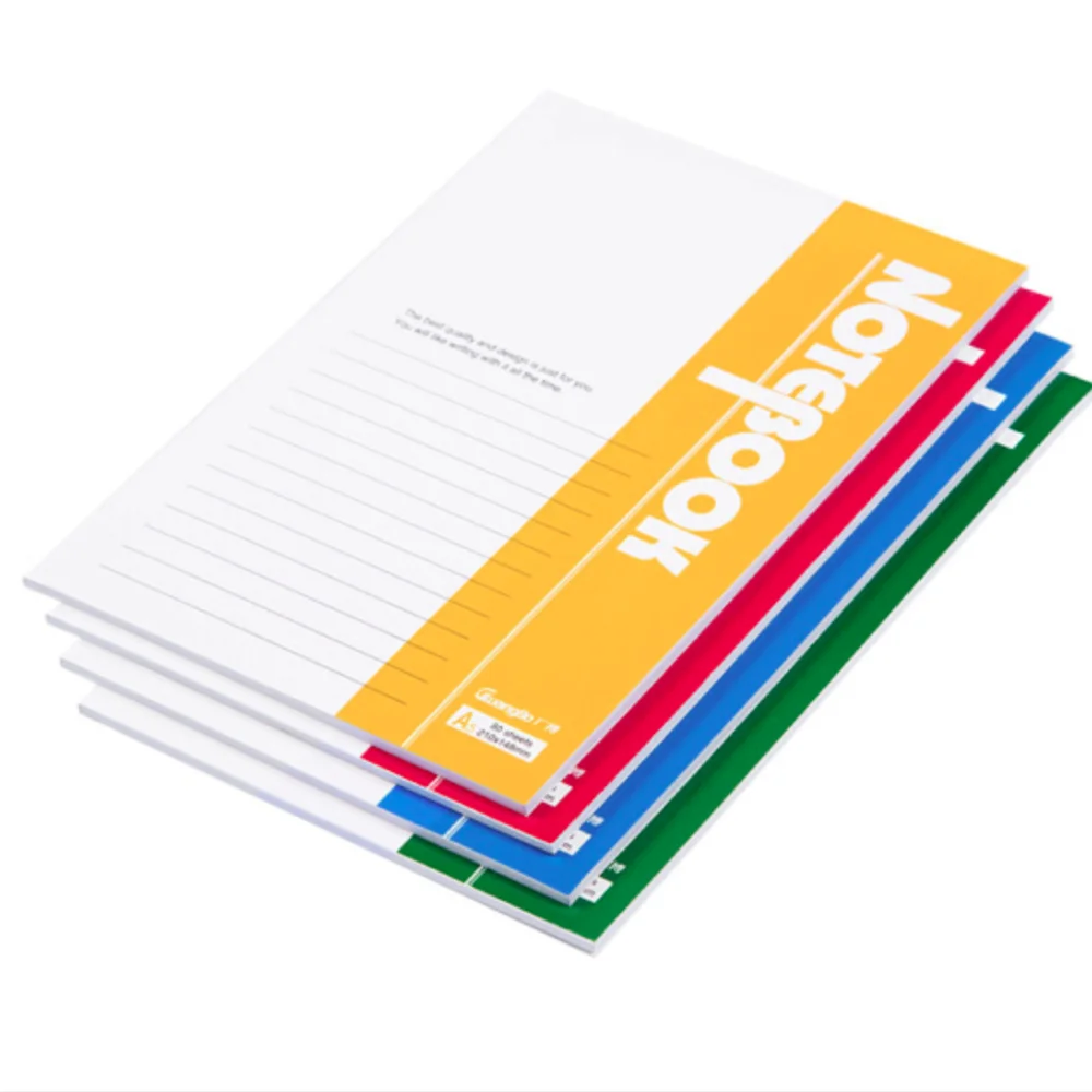 A5-30sheets-2pcs Качественный блокнот формата А5, внутренний 30 листов, внутренний, 4 цвета, записная книжка, канцелярские принадлежности, школьные принадлежности, для учебы, 2 шт - Цвет: A5-30sheets-2pcs