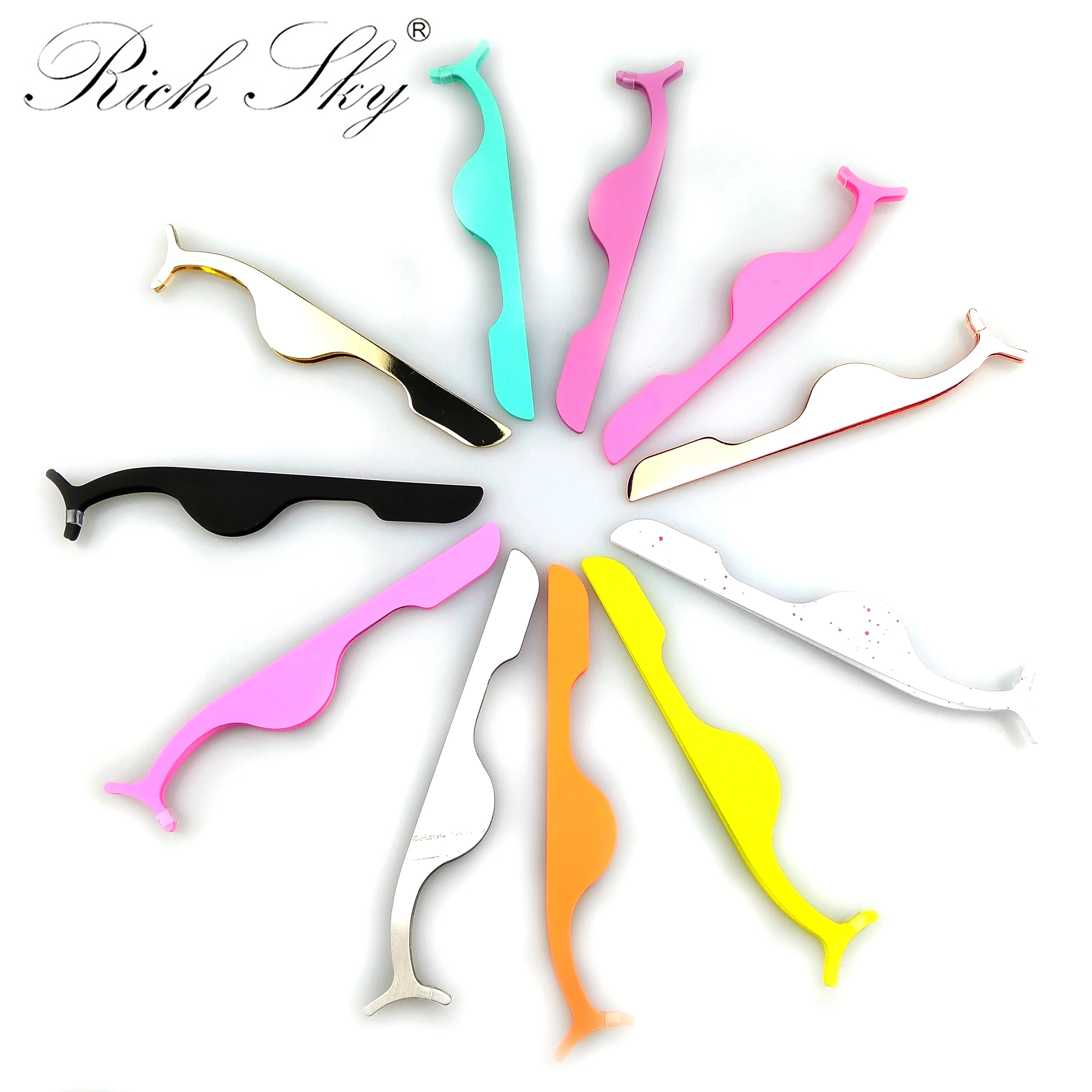 

Rich sky colorful and practical eyelash applicator five start to sell