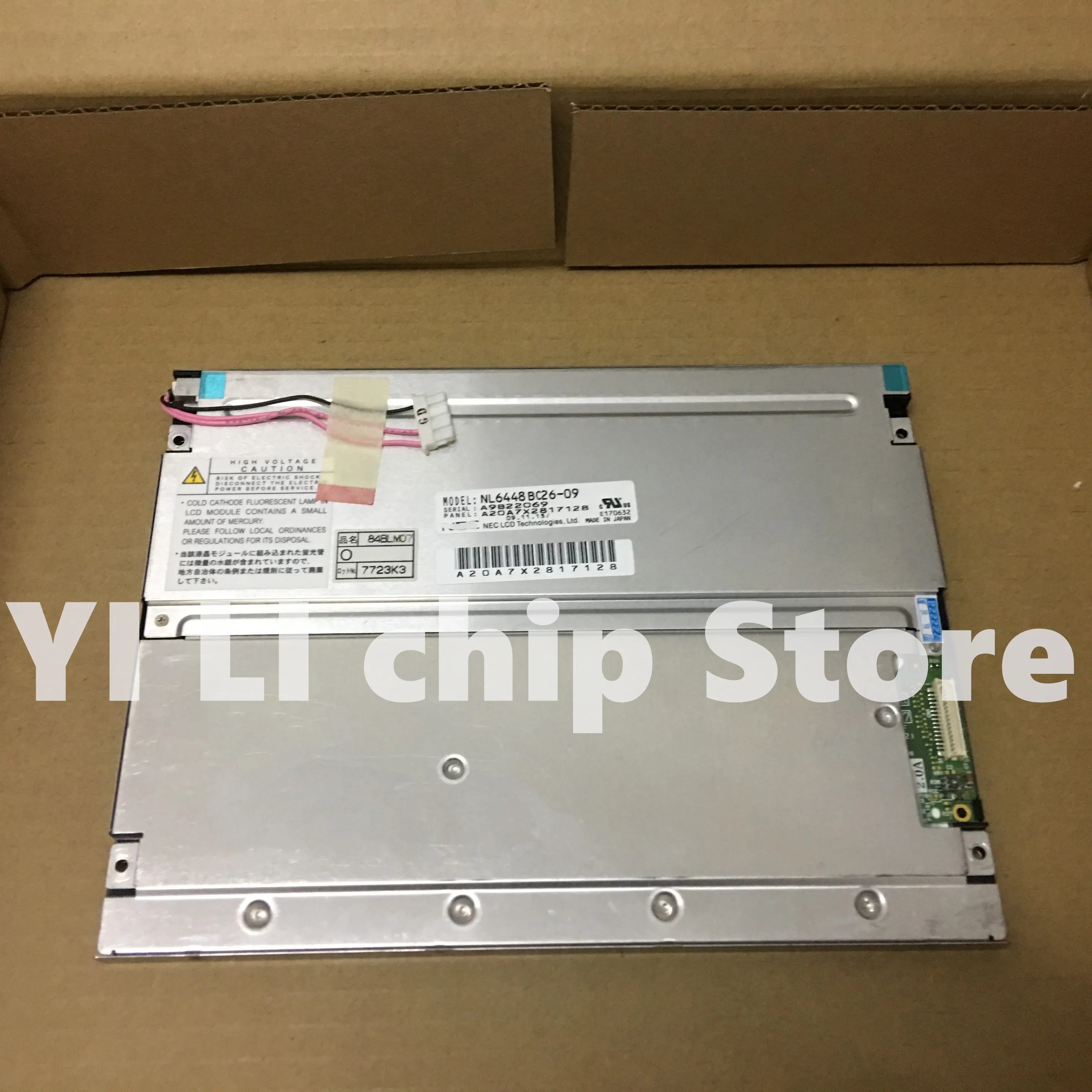 100% original test LCD SCREEN NL6448BC26-09 8.4