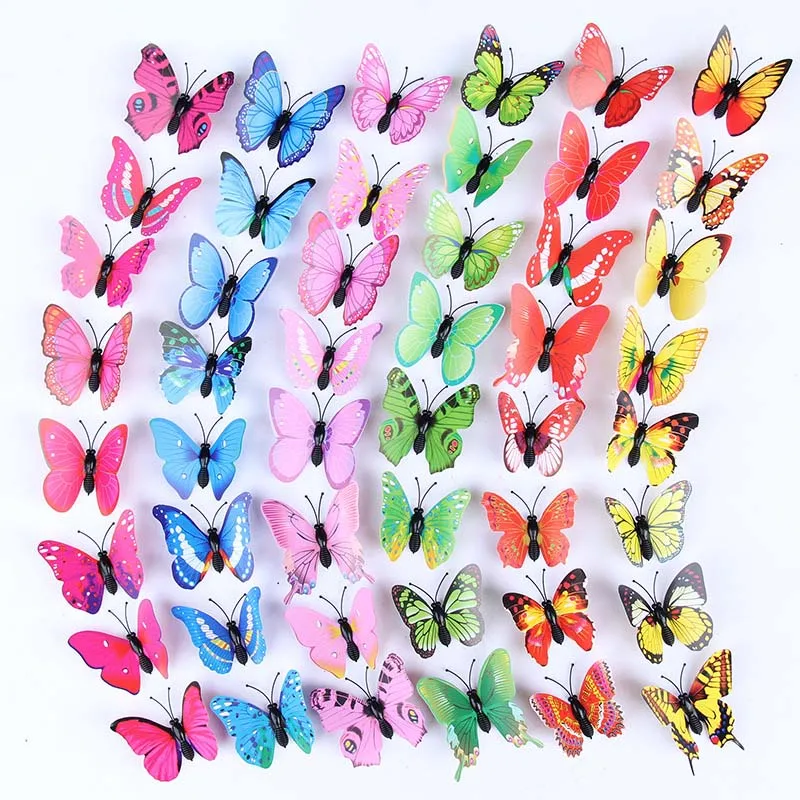 10PCS Fashion Butterfly Hair Clips for Women Girls Wedding Photography Head Clips Hairpin Hairgrips Decoration Hair Accessories