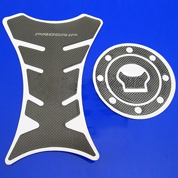

For SUZUK GSF GSR GSX GSXR 250 400 600 750 1200 1250 Fishbone Carbon Stickers and Fuel Tank Gas Cap Cover QJC2319