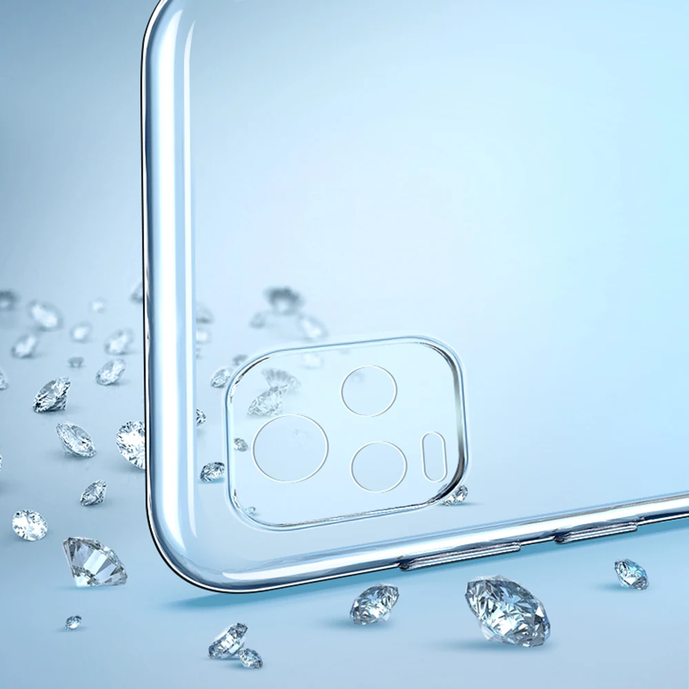 Premium Transparent Soft Clear Phone Case - Enhanced Camera Protection