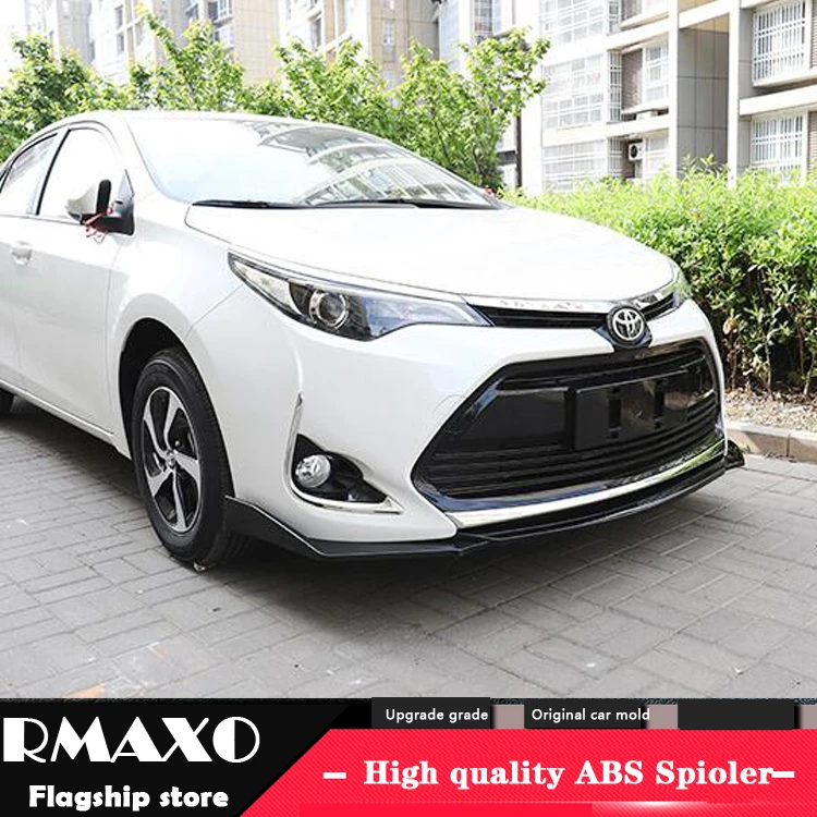 Задний спойлер для Toyota Corolla 2019-2020 задний заднего бампера LEVIN ABS диффузор переднего