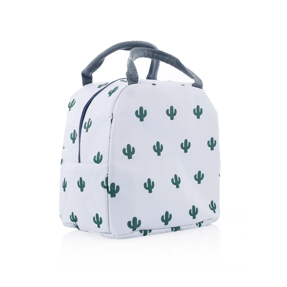Сумка дорожная сумка Bento сумка для обедов Tote функциональная свежая кухонная сумка для хранения водонепроницаемый термоудерживающий Оксфорд - Цвет: Cactus