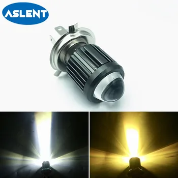 

1pcs H4 H6 BA20D moto Led Motorcycle Headlight Bulbs CSP lens Moto 6000LM Hi Lo Lamp Scooter Accessories Fog Lights 6000K 12V