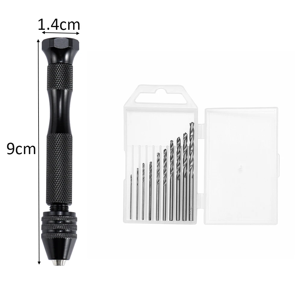 Precision Mini Hand Drill for DIY Jewelry and Crafting Projects